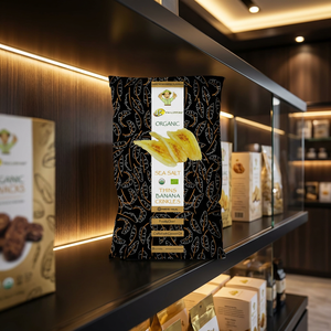 Хрустящие филиппинские банановые чипсы с морской солью 150г, оптом - Product Image 3