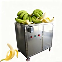 Automatische hoogproductieve groene banaan- en plantain-schilmachine voor fruitverwerking