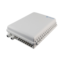 Kotak Distribusi Serat Optik HZY-16I-1 16 Port IP65 Pemasangan Dinding/Pemasangan Tiang SC/APC FTTH Nap Box
