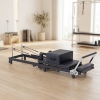 Machine de Pilates pliable en acier noir de haute qualité à prix d'usine pour l'entraînement au Pilates, en vente