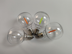 Ngoài trời không thấm nước bán buôn ấm trắng E12 <span class=keywords><strong>G40</strong></span> chuỗi ánh sáng dẫn bóng đèn cho ngoài trời Patio chuỗi đèn - Product Image 2