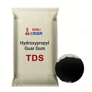 Poudre de Gomme de Guar Hydroxypropyl pour Réducteur de Frottement des Fluides de Forage Pétrolier, Soluble dans l'Eau à Haute Température, Biodégradable - Product Image 1