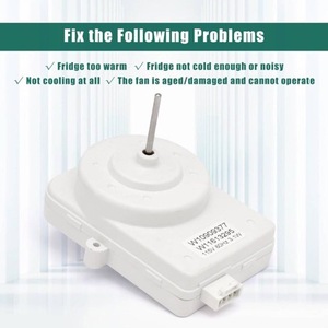 W11613295 <b>Refrigerator</b> Condenser Fan Motor 2.76in x 2.64in x 0.79in 110-120V Electric Plastic Replacement Part - Product Image 2