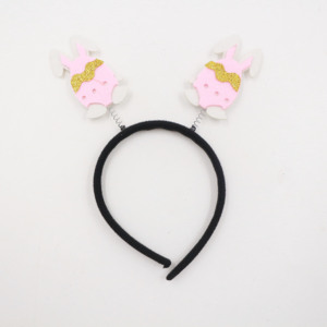 Nouvel Arrivage 2026 Personnalisable Bandeau de Pâques pour Enfants Garçons, Double Motif Dessin Animé Œuf Lapin Poulet - Product Image 5