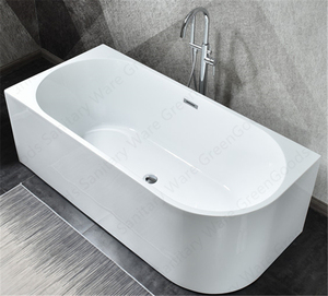 Frap — baignoire en acrylique autoportante, élégante, pour salle de bain, taille personnalisée - Product Image 6