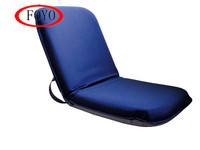 Siège de bateau pliable FOYO de qualité marine, rembourré, inclinable, avec coussin