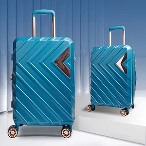 Carrito de equipaje de cabina rígido expandible con diseño personalizado Correa rígida con maleta con cerradura TSA