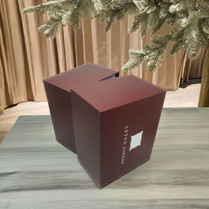 صناديق من الورق المقوى بغطاء وقاعدة للبيع بالجملة ذات العلامات التجارية للأحذية والجوارب والفراء مع النقش - Product Image 6