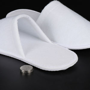 थोक उच्च अंत होटल की आपूर्ति होस्टे होटल एयरलाइन के लिए नरम सोल्स गैर पर्ची डिस्पोजेबल चप्पल डिस्पोजेबल चप्पल - Product Image 6