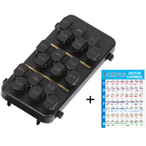 Presionador de Acordes de Guitarra de un Solo Toque, Entrenador de Acordes de Guitarra con 18 Botones, Accesorios de Guitarra para Guitarristas Principiantes - Product Image 6