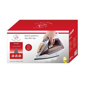 2200W 2600W ferro verticale a vapore funzione di buona rosa marrone ferro da stiro elettrico in ceramica per l'abbigliamento di Hotel per la casa per l'uso quotidiano - Product Image 4