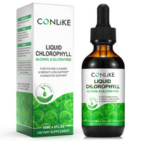 OEM/ODM Huile de Chlorophylle à Succès Commercial, Complément Herbal Riche en Extraits de Chlorophylle et Vitamine C, Qualité Alimentaire