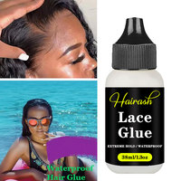 Colle pour perruque Lace Front 38ml (1.3oz) – Fixation extra forte, résistante à l'eau, super adhésive pour bonnet de perruque – 1 pièce – Outil de coiffure
