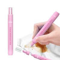 Stylo détachant pour taches liquides sur tissus colorés avec logo