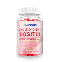 Gummies multivitaminées OEM Myo-Inositol et D-Chiro-Inositol Acide Folique pour la santé des femmes - Supplément de Myo-Inositol