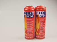 Échantillon gratuit 1000ml Fire-Stop aérosol fer blanc peut offset imprimé pour sprays et emballage avec joint de bouchon à vis