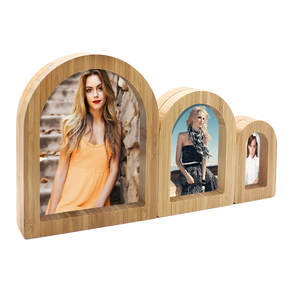 Nouvelle Arrivée Cadeau Personnalisé Sublimation Feuille D'<span class=keywords><strong>alu</strong></span> Bambou Cadre <span class=keywords><strong>Photo</strong></span> pour presse À Chaud - Product Image 1