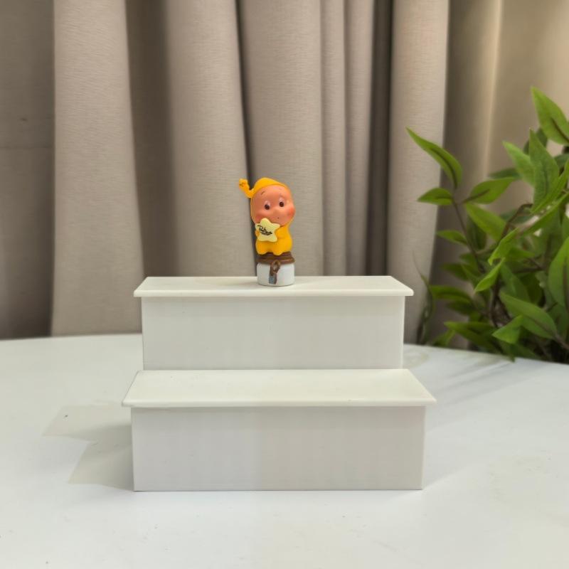 Homme étoile-bouteille à souhaits blancs