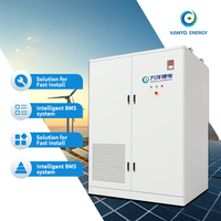 Sistema de Almacenamiento de Energía VANYO de 522kwh, Todo en Uno, para Exteriores, con Batería de Litio Lifepo4, Fácil Instalación, ESS