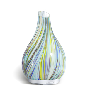 Stylish Led Glass Aroma DIffuser Wellbeing Aromatherapy Home Office Ultrasonic Air Humidifier Essential Oil Diffuser - Product Image 2