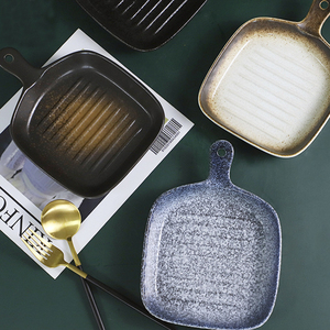 Plato de cerámica para hornear <span class=keywords><strong>con</strong></span> mango, carne, carne, fruta, ensalada, platos de Pasta, vajilla, bandeja, Pan, <span class=keywords><strong>horno</strong></span> <span class=keywords><strong>microondas</strong></span>, gran oferta - Product Image 4