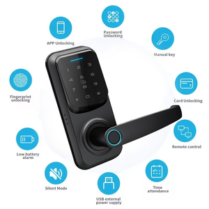 Shenzhen Factory Manufacture <strong>Fingerprint</strong> Biometric Inteligente Digital Ttlock <strong>Smart</strong> <strong>Door</strong> <strong>Lock</strong> for Home - Product Image 2