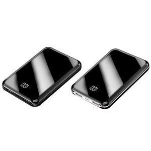 5000mAh Mini Slim ngân hàng điện với micro USB đầu vào 10 Wát đầu ra Li-polymer pin thuận tiện thẻ tín dụng phong cách - Product Image 3