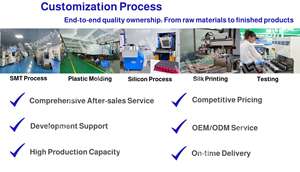 Lyx122 Chuột Chơi Game Có Dây Với 9 Nút 800-4800Dpi RGB + Chạy Ánh Sáng USB Bện Cáp Lập Trình Nút - Product Image 6