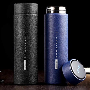 Double Wall Stainless Steel Vacuum Insulated Coffee Mug with <b>Smart</b> Temperature Display Travel Cup - Product Image 3