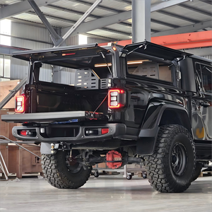 Modificare rinforzare impermeabile Pickup nero baldacchino Tonneau coprivolante posteriore aggiornato kit di copertura del pick-up per Jeep Gladiator JT - Product Image 5