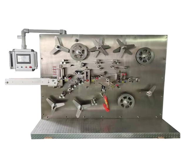 High Speed Automatic Adhesive Capsicum Wound Plaster Die Cutting Packing Making Machine