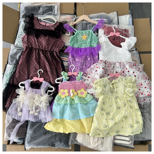 Ropa Infantil de Alta Calidad, Ropa Usada para Niños, Ropa Nueva de Marca para Bebés, Envío Aleatorio, Vestidos para Niñas de 2 a 12 Años - Product Image 1