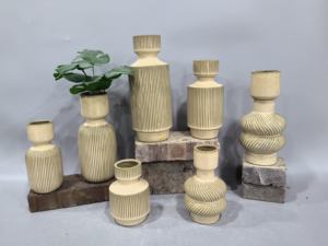 Vente en gros de vases nordiques modernes pour la décoration intérieure Fabricants de grands vases en céramique vintage à fleurs uniques - Product Image 6