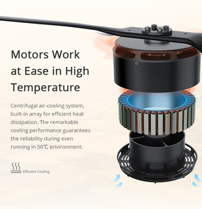 Motor RC T-MOTOR U13 II KV65 130, Motor Sin Escobillas de Gran Empuje para Carga Pesada, Quadcopter Industrial - Product Image 5