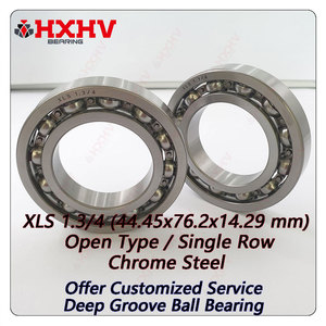 <span class=keywords><strong>XLS</strong></span> 1.3/4ขนาด44.45x76.2x14.29มม. hxhv ตลับลูกปืนเม็ดกลมร่องลึกทำจากเหล็กโครเมี่ยมแบบเปิด - Product Image 4