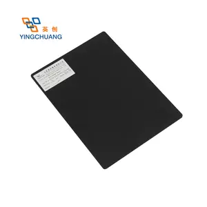 Yingchuang-tablero de espuma de pvc, material plástico forex, 2mm, señal de uso 10 12mm, Blanco, Negro, 3mm