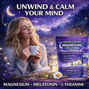 Suplemento Avanzado <span class=keywords><strong>para</strong></span> el Cuidado de la Salud, <span class=keywords><strong>Magnesio</strong></span>, Melatonina, L-Teanina <span class=keywords><strong>en</strong></span> <span class=keywords><strong>Polvo</strong></span>, Alivia la Tensión Nerviosa y la Fatiga Diaria - Product Image 2