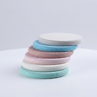 Plateau de séchage multifonctionnel en diatomite écologique, rond, pour cuisine, tasses, vaisselle, savon, accessoire de salle de bain, durable