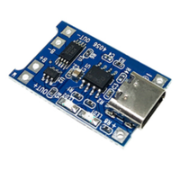 Protección de carga de interfaz de TYPE-C UB, módulo de placa de carga de batería de litio 2 en 1 T404056 1A