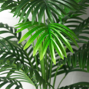 Grande branche d'arbre artificielle Monstera <span class=keywords><strong>de</strong></span> 90 cm, 24 feuilles, plante tropicale en plastique vert, décoration pour la <span class=keywords><strong>maison</strong></span> et le <span class=keywords><strong>jardin</strong></span> - Product Image 6