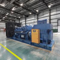 Groupe électrogène diesel haute tension 1800 kW 1900 kW 2000 kW, alternateur 100 % cuivre, moteur Weichai, ATS, usage spécial construction
