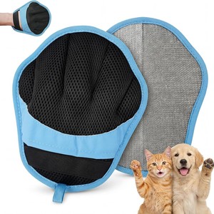 Nouveau Gant Anti-poils Statiques pour Animaux de Compagnie, Forme Arc, en Polyester, pour le Toilettage des Chats et des Chiens - Product Image 1