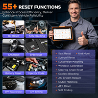Scanner de diagnostic automobile bidirectionnel KINGBOLEN K10 Ultra (entrepôt UE) avec CANFD, DOIP, cartographie de topologie et plus de 55 fonctions de réinitialisation de services, outil OBD2