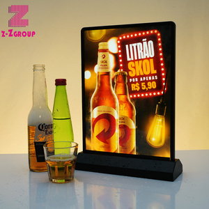 <span class=keywords><strong>A4</strong></span> A5 có thể sạc lại Double Sided quảng cáo Slim LED ánh sáng Hộp Máy Tính Để Bàn LED bảng đứng <span class=keywords><strong>lightbox</strong></span> Triển Lãm Đứng - Product Image 5