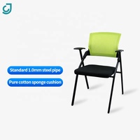 Chaise de formation avec tablette d'écriture, chaise de formation pour étudiants, chaise pliable à structure métallique, chaise de conférence pour salle de classe et salle de réunion