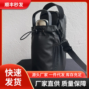 Sac à bouteille d'eau magnétique pour la salle de sport, les sports de plein air, support de téléphone, sac bandoulière pour le cyclisme, portable, couleur unie, utilisation pour les sports d'intérieur - Product Image 4