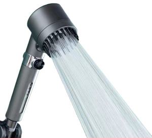 Großhandel Hand brause kopf ABS Boost Filter Drei-Gang-Kopfhaut massage Vier in einem Dusch kopf - Product Image 1
