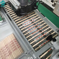 Impresora de pantalla de Control PLC Máquina de serigrafía cilíndrica Servo neumática completamente automática para lápiz labial circular Pluma 3D