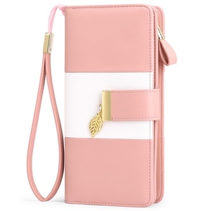 New Arrival Ladies PU Leather <b>Wallet</b> Fashion Business Card <b>Holder</b> for Women - Product Image 1