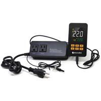 Termostato Inteligente Wifi RINGDER RP210 con Control de Temperatura y Atenuación de Luz con Simulación de Amanecer y Atardecer para Reptiles